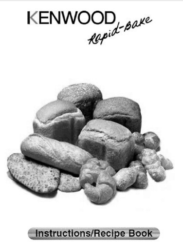 Manuale macchina del pane